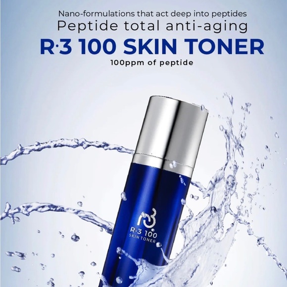 R·3 100 SKIN TONER PEPTIDE SKINCARE 120ml